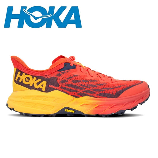 HOKA SPEEDGOAT 5 Trail Running Shoes Men Ultra-light Anti-skid Outdoor Off-road Trekking Shoes All Terrain Mountain Hiking Shoes